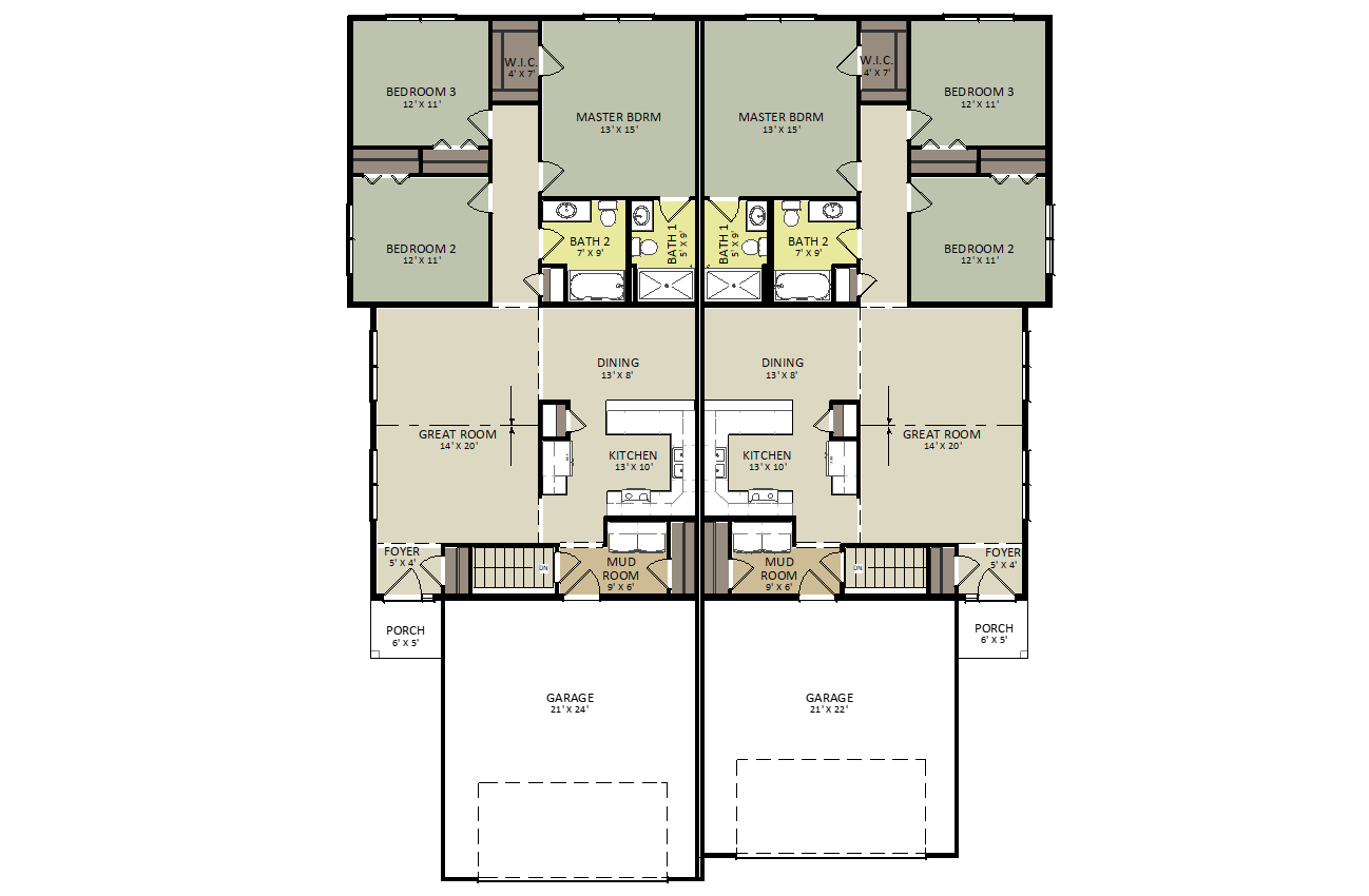 Auburn Valley First Floor Floor Plan